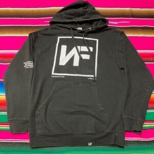 NF Real Music The Search Tour Black Hoodie Men's‎ Medium Rapper NFREALMUSIC 2019
